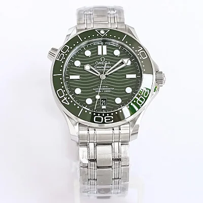 VS Factory Omega Seamaster Green Ceramic Watch by VSF Watches - Premium Quality Timepiece