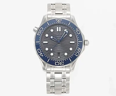 VS Factory OMEGA Seamaster Planet Ocean 600m Co-Axial Master Chronometer 42mm Diver's Watch - Black Dial, Stainless Steel Bracelet by VSF Watches Brand