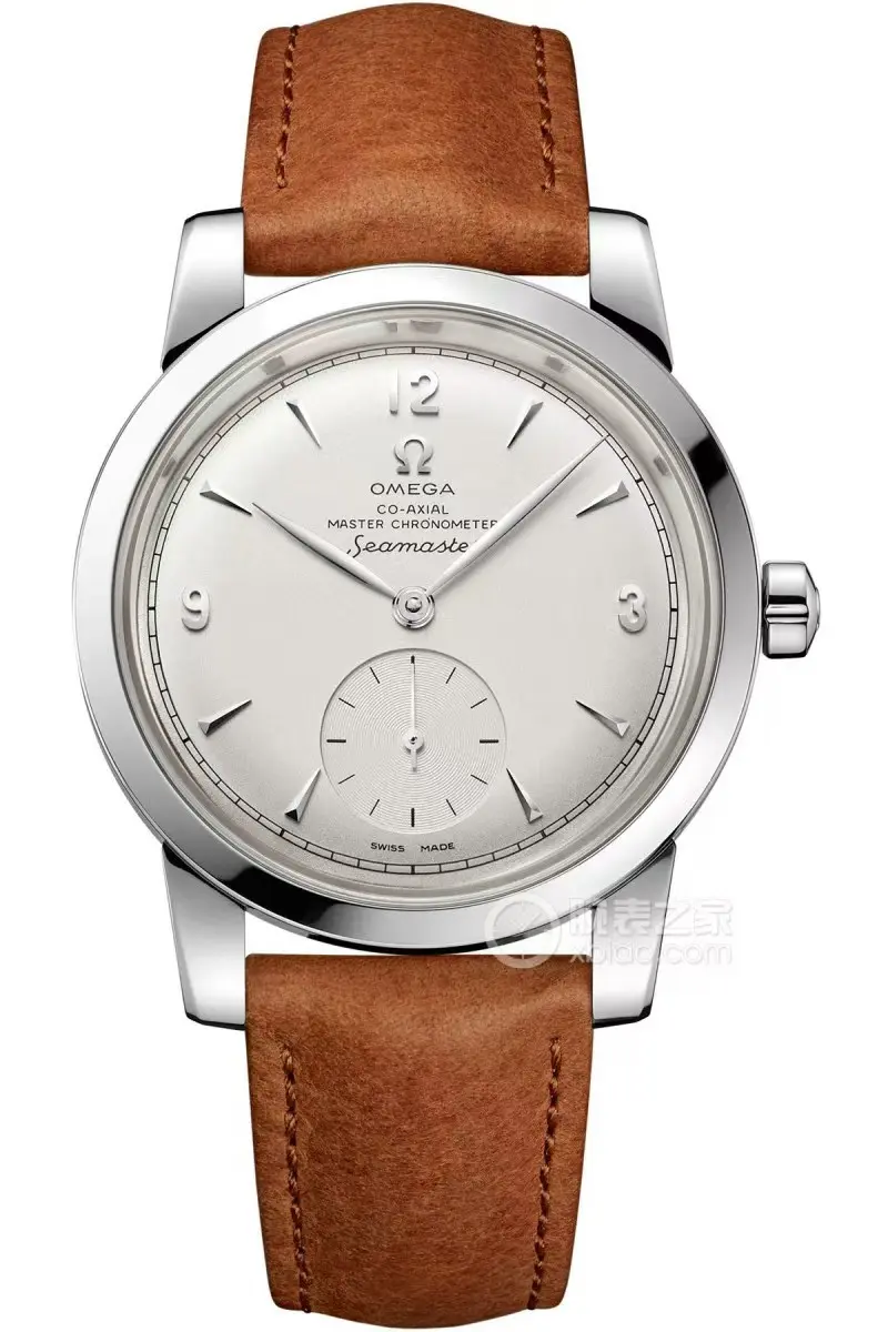 VS Factory Omega Seamaster 1948 Silver Brown Leather VSF Luxury Watch