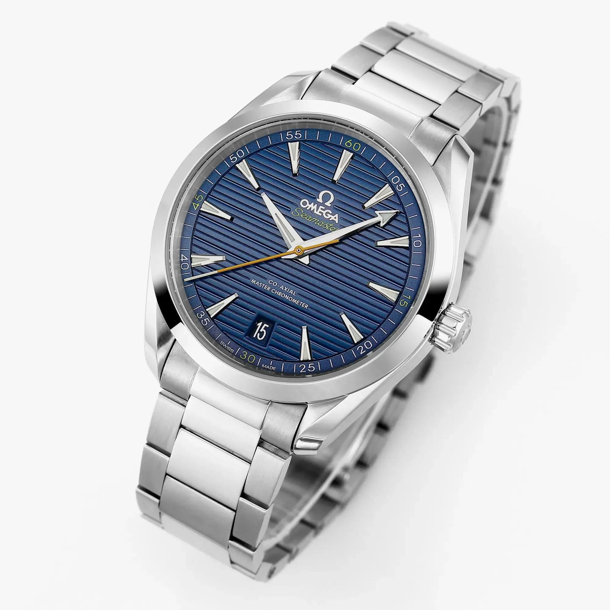 VS Factory Omega Aqua Terra 150M Blue Dial Steel Watch by VSF Watches Brand