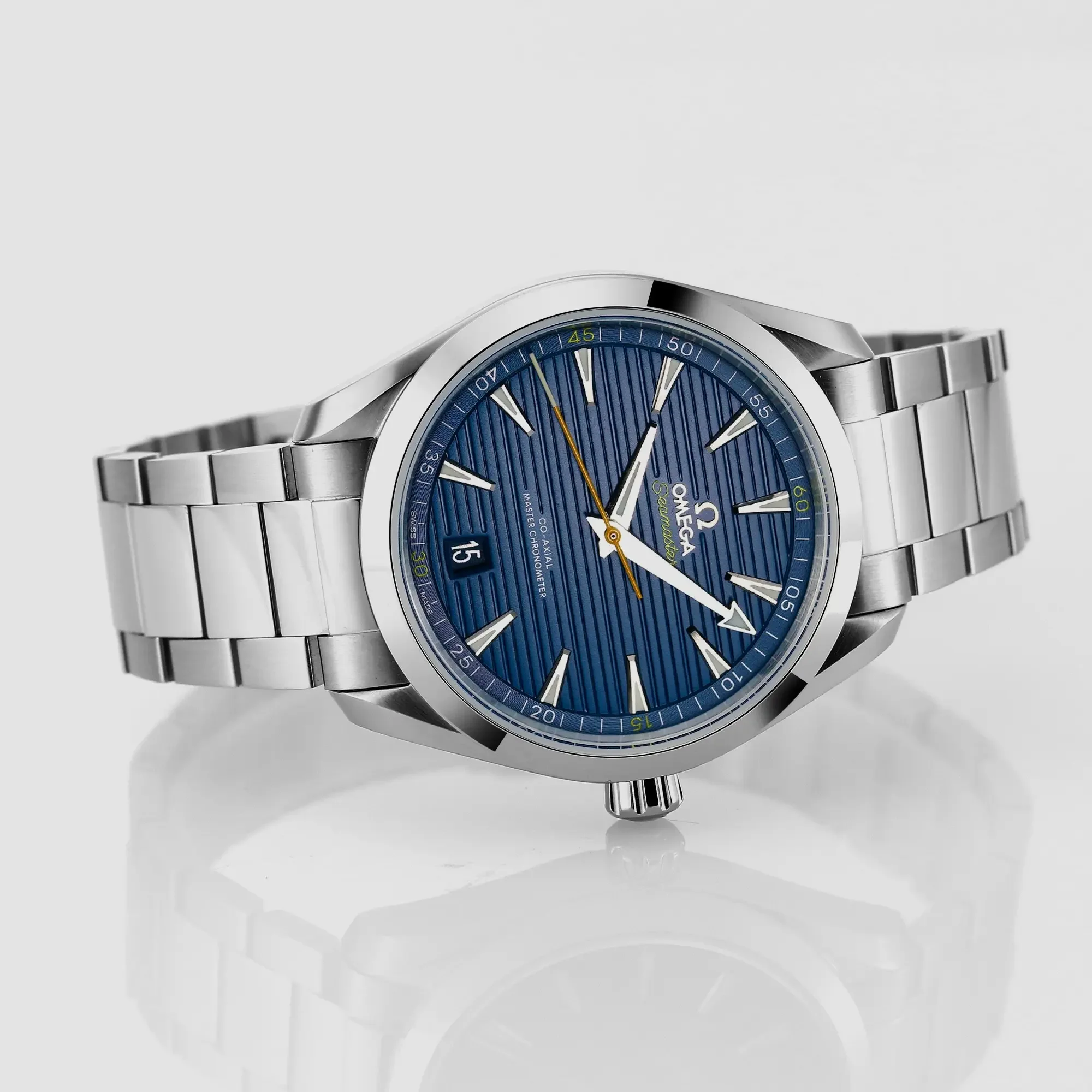 VS Factory Omega Aqua Terra 150M Blue Dial Steel Watch by VSF Watches Brand