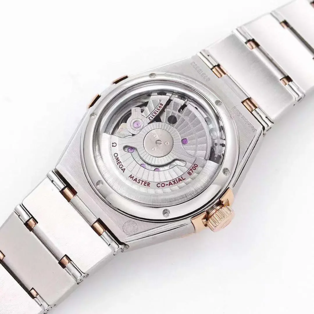 ZF Factory Omega Constellation 29mm Brown Dial Two-Tone VSF Luxury Watch