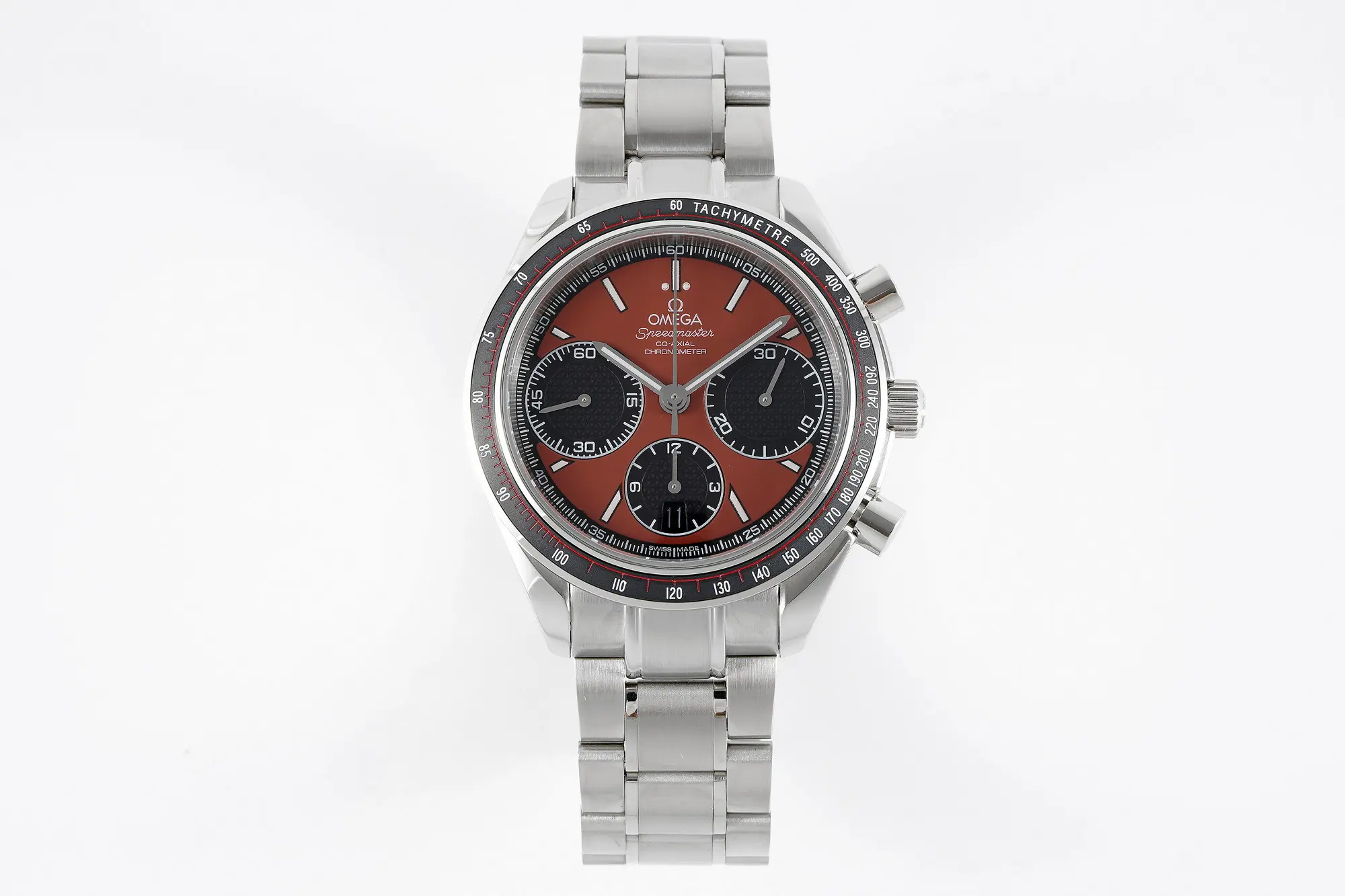 ZF Factory Omega Speedmaster 326.32.40.50.06.001 Red Steel VSF Luxury Watch