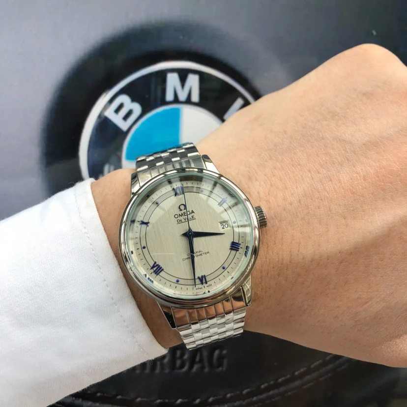 Omega De Ville Automatic 39.5mm Stainless Steel Bracelet