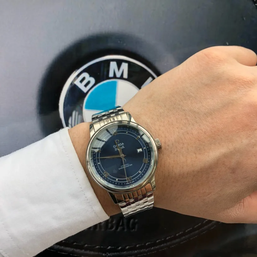 Omega De Ville Automatic 39.5mm Stainless Steel Bracelet
