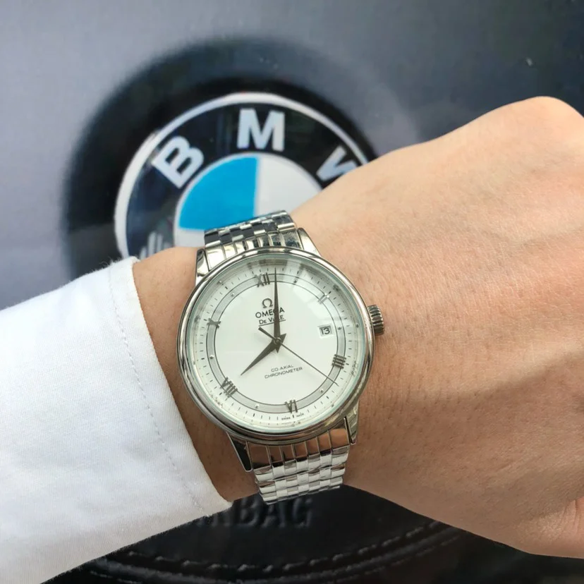 Omega De Ville Automatic 39.5mm Stainless Steel Bracelet