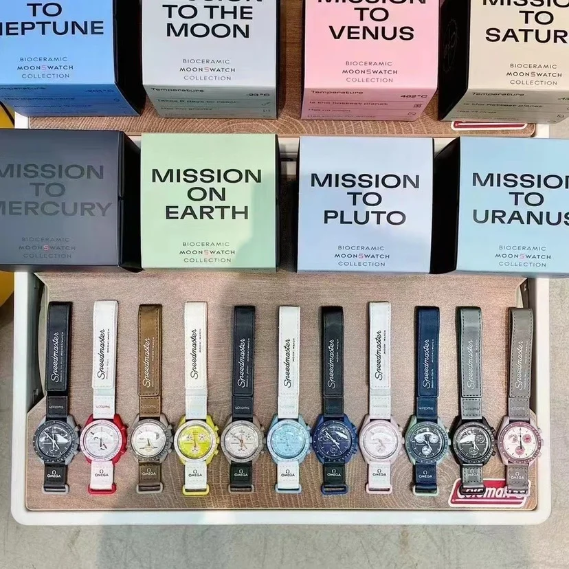 Omega x Swatch Bioceramic MoonSwatch Collection