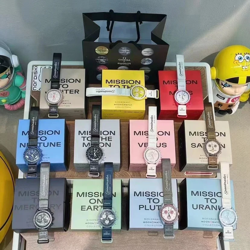 Omega x Swatch Bioceramic MoonSwatch Collection