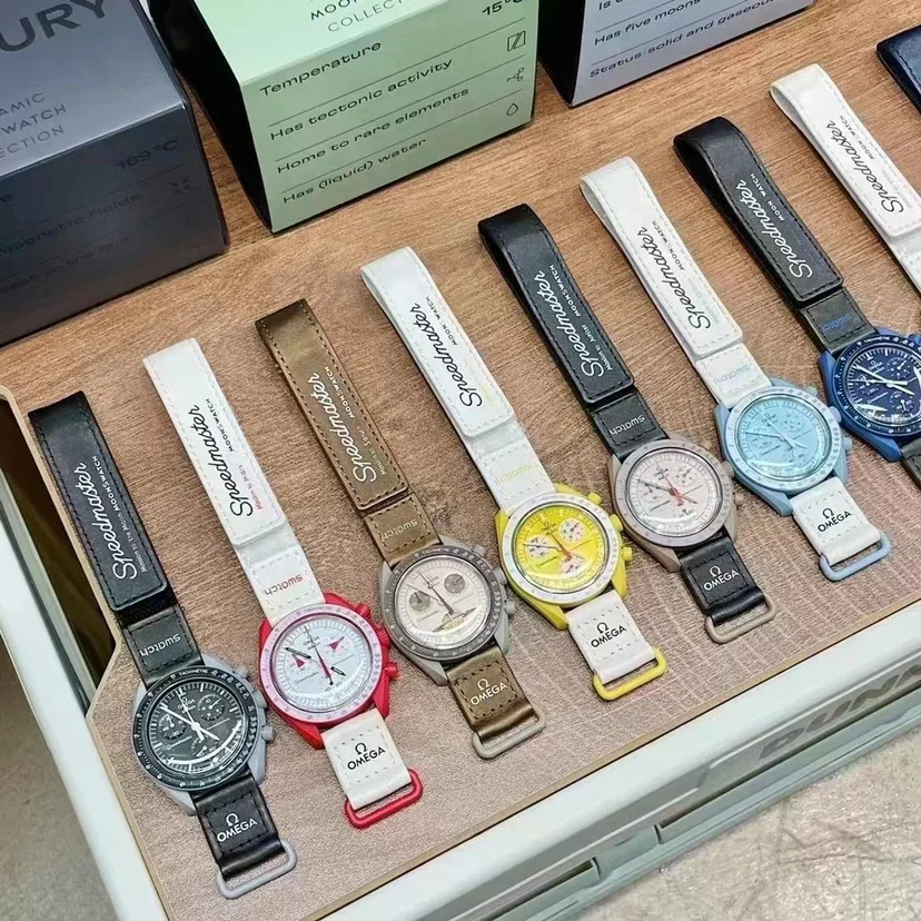 Omega x Swatch Bioceramic MoonSwatch Collection
