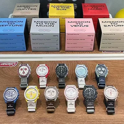 Omega x Swatch Bioceramic MoonSwatch Collection