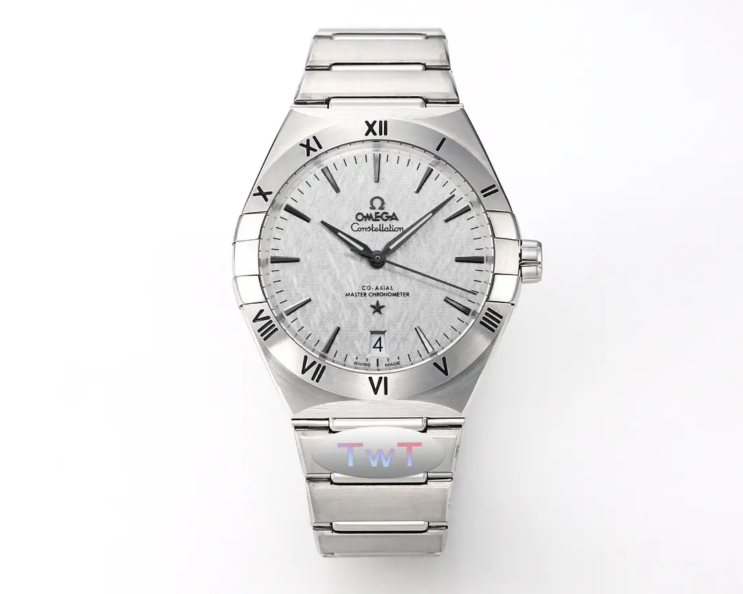 ZF Factory OMEGA Constellation Ceramic Silver VSF Luxury Super Clone Watch - Premium Omega Replica