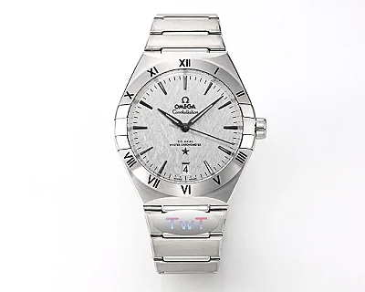 ZF Factory OMEGA Constellation Ceramic Silver VSF Luxury Super Clone Watch - Premium Omega Replica