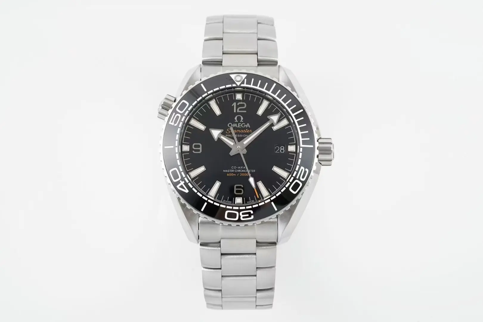 ZF Factory Omega Seamaster Planet Ocean 600M Black Steel - Premium VSF Watches