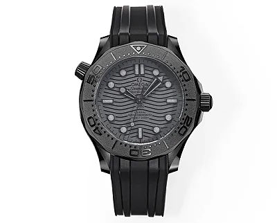 ZF Factory Omega Seamaster 300M Black Dive Watch by VSF Watches - Premium Quality Timepiece