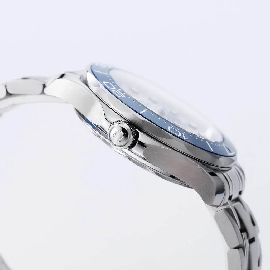 ZF Factory OMEGA Seamaster 300M Steel Blue White Dial - Premium VSF Watches Collection