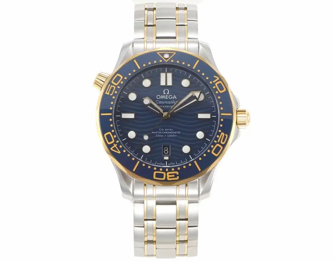 ZF Factory OMEGA Seamaster Planet Ocean 600m Co-Axial Master Chronometer 42mm Diver's Watch - Blue Dial, Stainless Steel with Ceramic Bezel by VSF Watches Brand