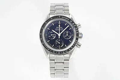 ZF Factory Omega Speedmaster Moonwatch OB2 Blue Dial Stainless Steel VSF Edition