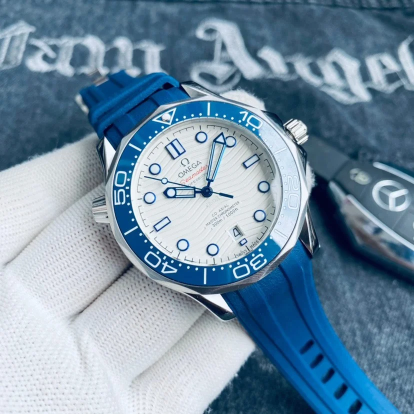 Omega Seamaster 300 Automatic 42mm Rubber Strap
