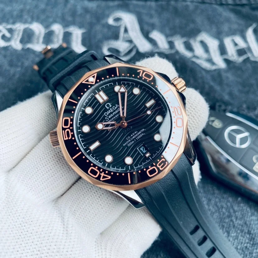 Omega Seamaster 300 Automatic 42mm Rubber Strap