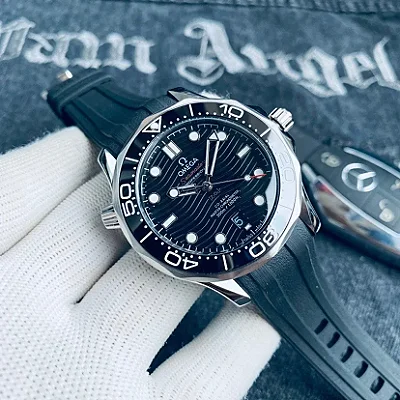 Omega Seamaster 300 Automatic 42mm Rubber Strap