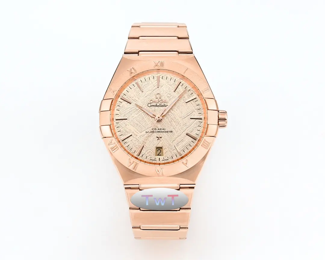 OMEGA Constellation 41mm Rose Gold VSF Watch Replica