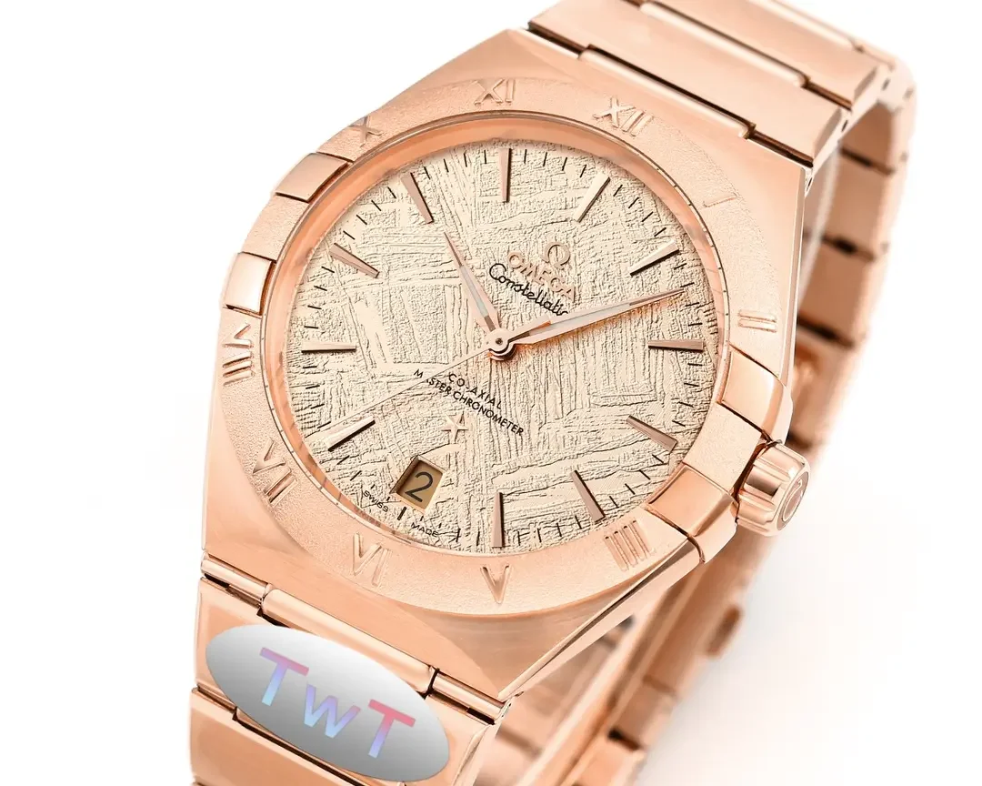OMEGA Constellation 41mm Rose Gold VSF Watch Replica