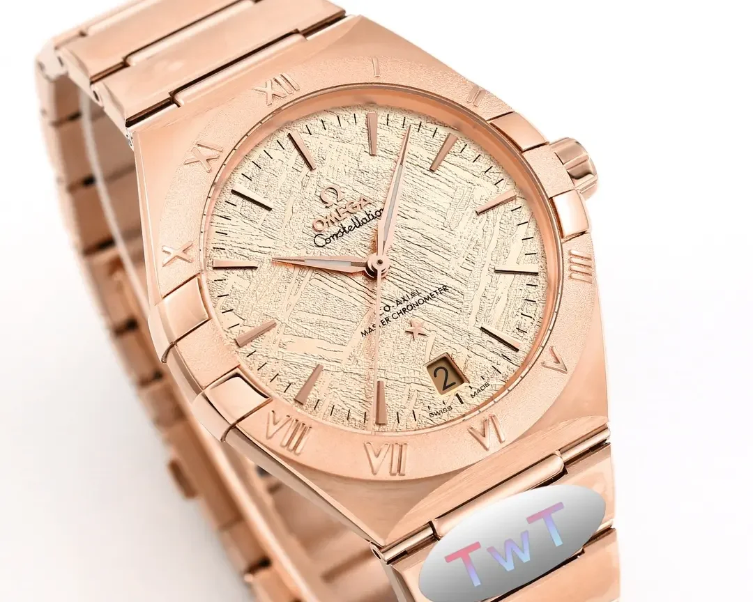 OMEGA Constellation 41mm Rose Gold VSF Watch Replica