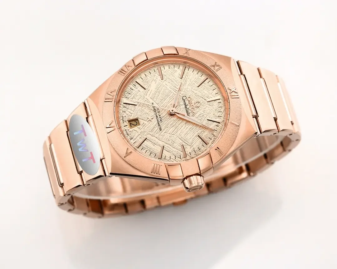 OMEGA Constellation 41mm Rose Gold VSF Watch Replica