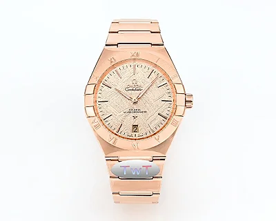 OMEGA Constellation 41mm Rose Gold VSF Watch Replica