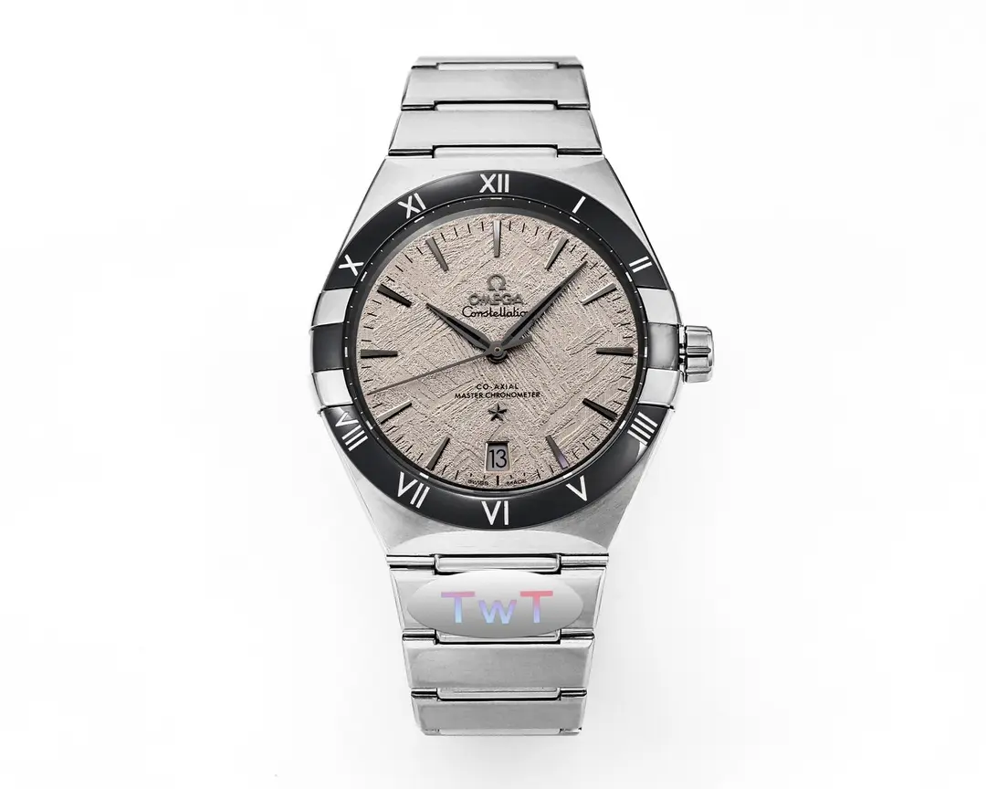 OMEGA Constellation 41mm Silver Ceramic Watch - Premium VSF Watch Replica by VSF Watches