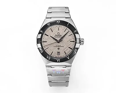 OMEGA Constellation 41mm Silver Ceramic Watch - Premium VSF Watch Replica by VSF Watches