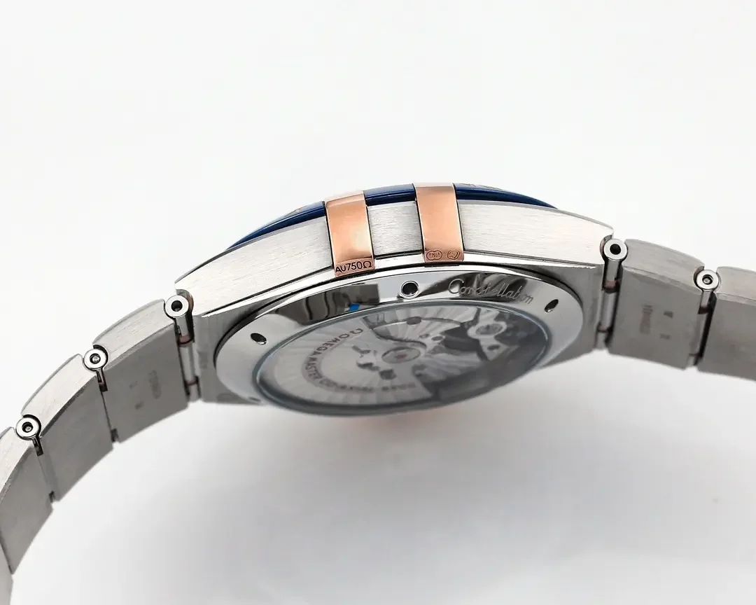 Omega Constellation Blue Dial Ceramic Watch - Premium VSF Replica