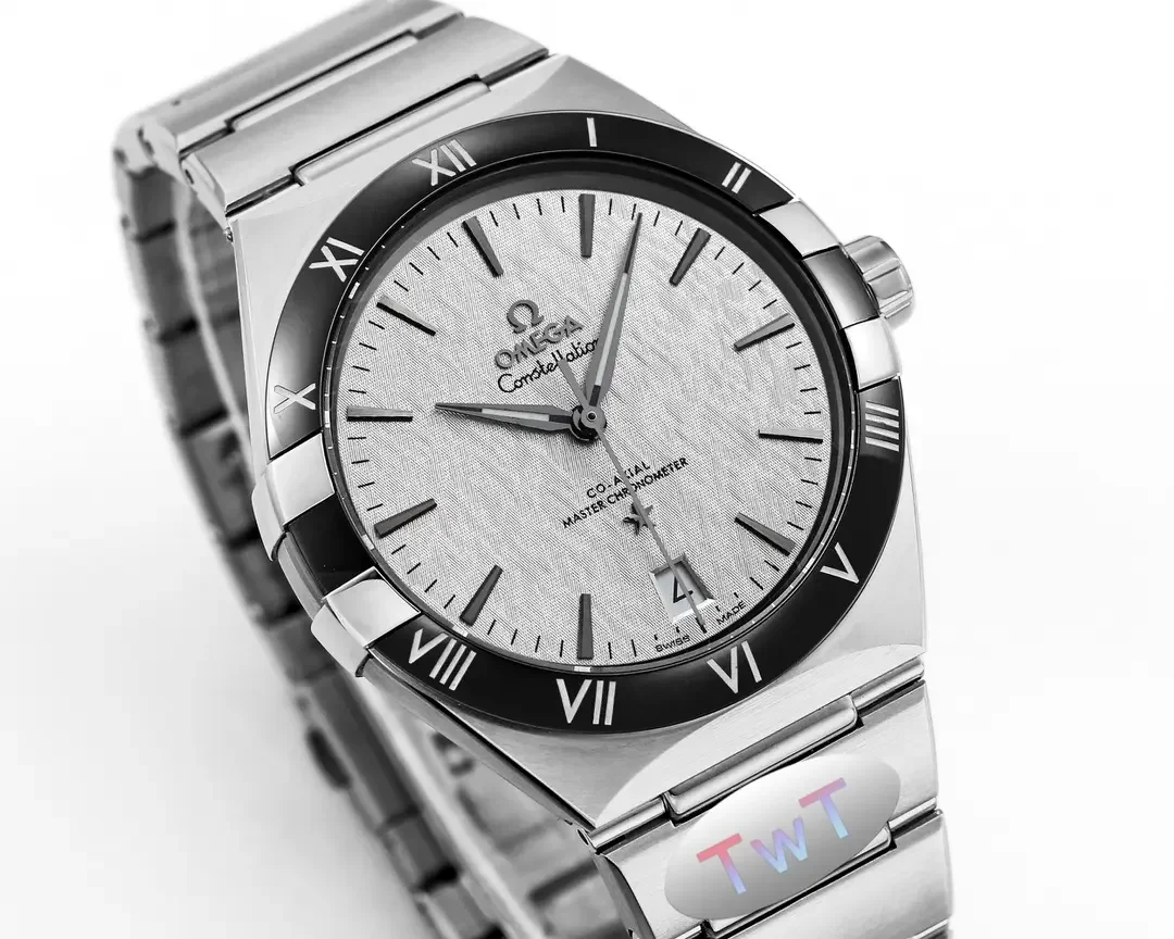 OMEGA Constellation Ceramic Bezel Silver VSF Replica Watch
