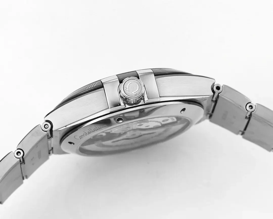 OMEGA Constellation Ceramic Bezel Silver VSF Replica Watch