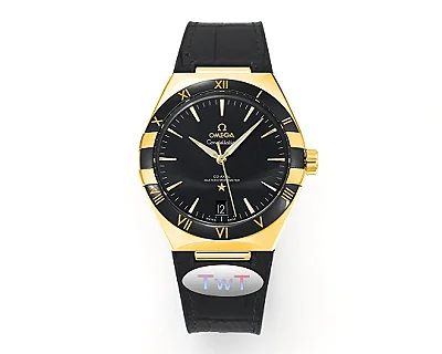 OMEGA Constellation Meteorite Black VSF Watch Replica
