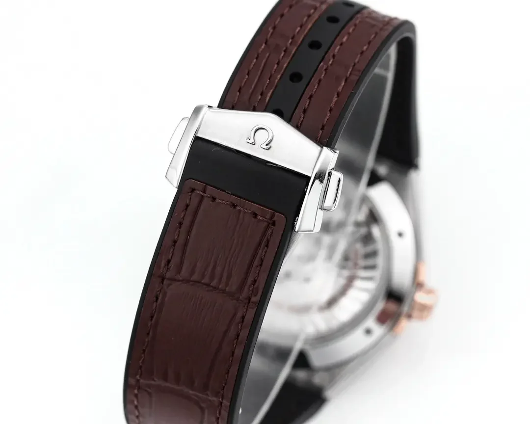 OMEGA Constellation Meteorite 41mm Brown Leather VSF Watch Replica