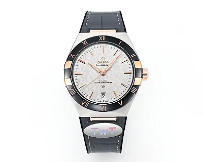OMEGA Constellation Meteorite 41mm Silver Replica - Premium VSF Watch Collection