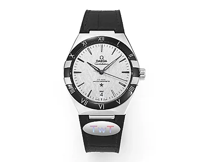 OMEGA Constellation Meteorite Watch Black Leather VSF Luxury Replica