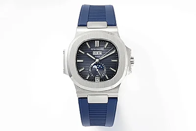 Patek Philippe Nautilus 5726/1A Blue Rubber Super Clone Replica Watch