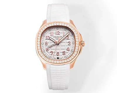 PF Factory Patek Philippe Aquanaut Luce 5268 Rose Gold White - Premium Replica Watch &amp; Super Clone Masterpiece
