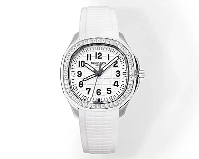 TW Factory Patek Philippe Aquanaut Luce 5268 White Super Clone Replica Watch