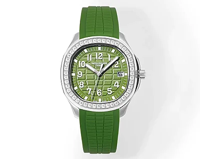 ZF Factory Patek Philippe Aquanaut Luce 5268 Green Super Clone Replica Watch - Premium Super Clone Watches