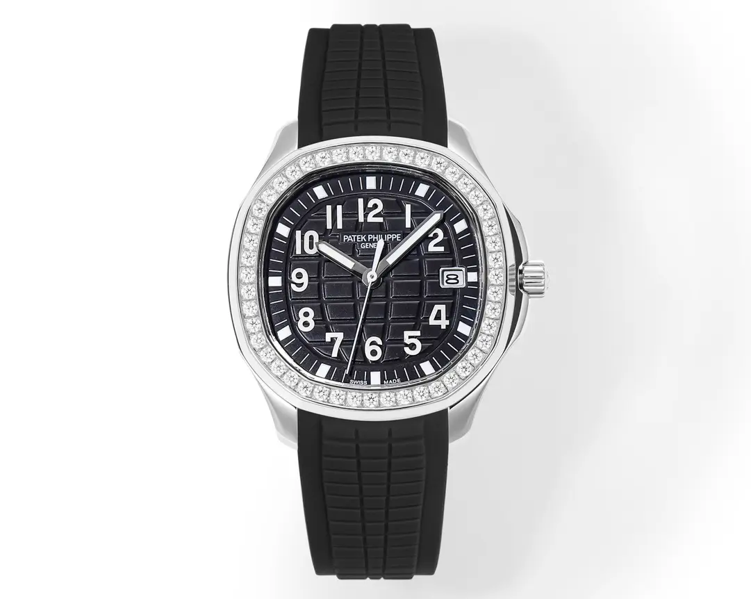 R8 Factory Patek Philippe Aquanaut Luce 5268 Black Rubber Super Clone Replica Watch