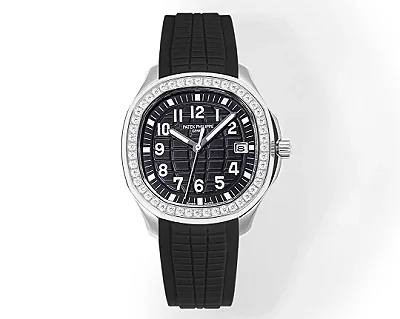 TW Factory Patek Philippe Aquanaut Luce 5268 Black Rubber Super Clone Replica Watch