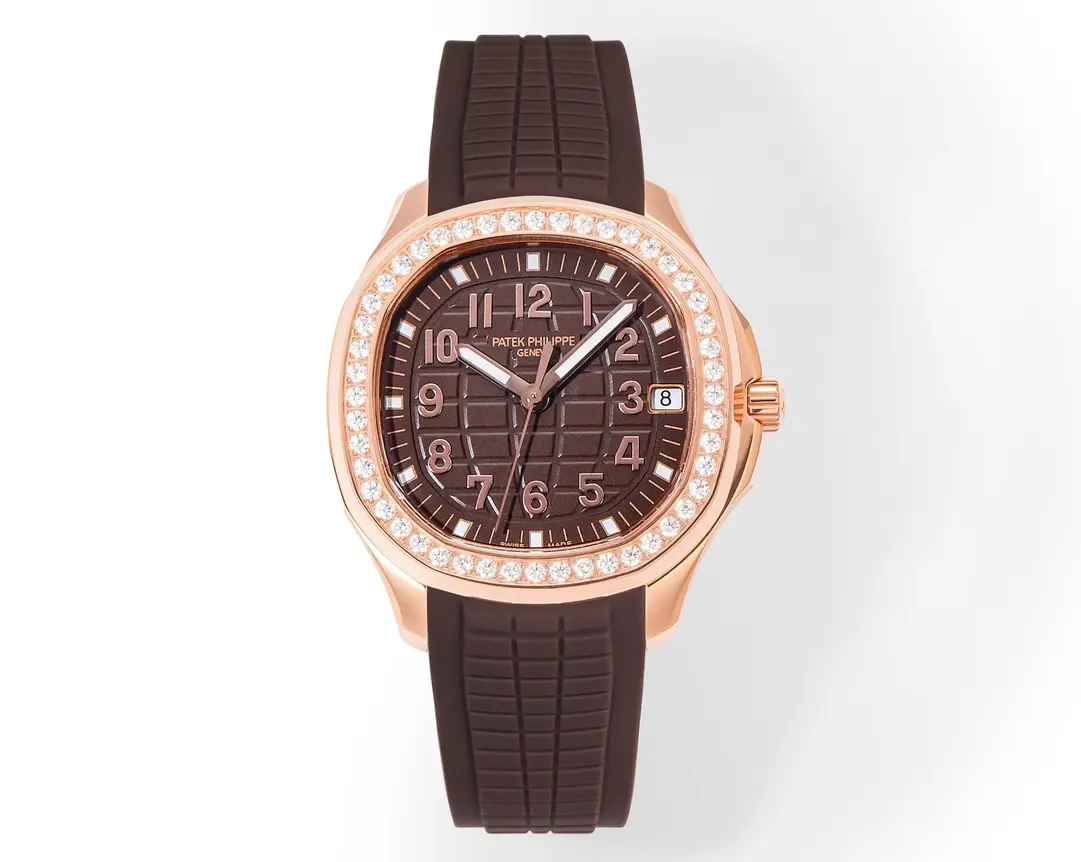 TW Factory Patek Philippe Aquanaut Luce 5268R Rose Gold Brown - Premium Replica Watch Super Clone Edition