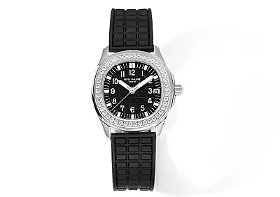 R8 Factory Patek Philippe Aquanaut Mechanical Watch Black Rubber - Super Clone Replica Edition