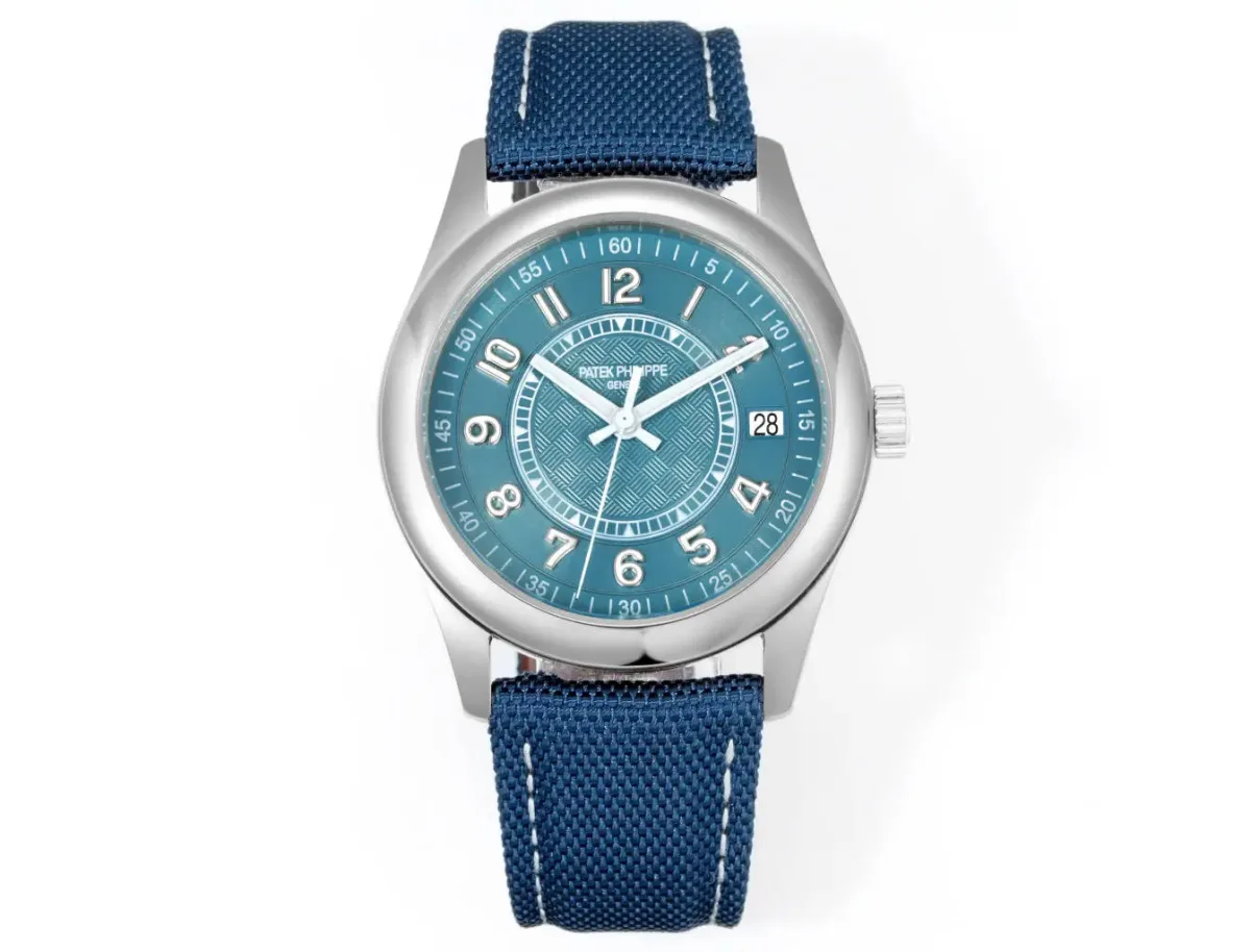 R8 Factory Patek Philippe Calatrava PP6007 Blue Super Clone Replica Watch