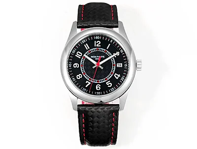 PPF Factory Patek Philippe Calatrava 6007G Black Super Clone Replica Watch - Premium Replica Watches