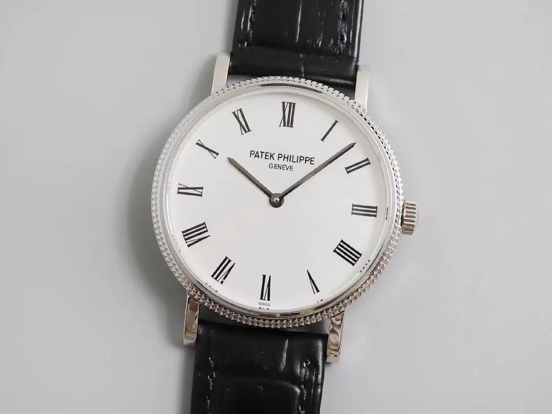 TW Factory Patek Philippe Calatrava 5120G White Dial Super Clone Replica Watch - Premium Quality Replicas