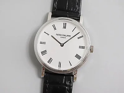 TW Factory Patek Philippe Calatrava 5120G White Dial Super Clone Replica Watch - Premium Quality Replicas